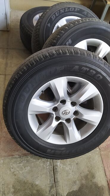 dunlop teker qiymetleri: Toyota Prado R17 işlənmiş dunlop disk təkərlər satılır qiymət