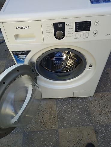 ucuz parca: Samsung önyükləməli paltaryuyan maşın - Yük tutumu: 6 kq - Rəqəmsal — 2