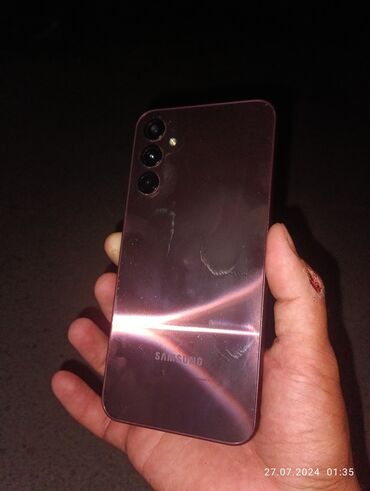 Samsung Galaxy A24 4G, Б/у, 128 ГБ, цвет - Розовый, 2 SIM