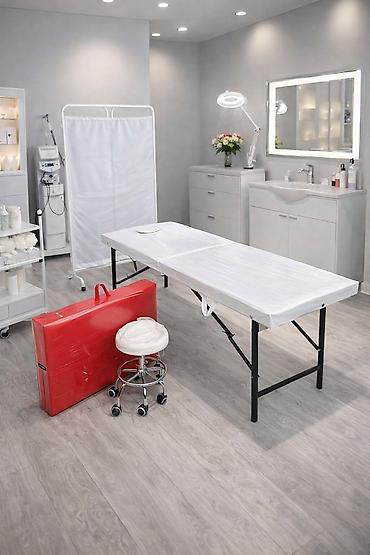 Portativ masaj/estetik masası – qatlanan model - İkiqatlanır, daşıma