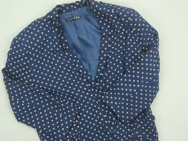 granatowe spodnie materiałowe damskie: Women's blazer Atmosphere, 2XL (EU 44), condition - Very good