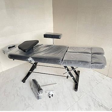 Medicinski nameštaj: Profesionalna kozmetička tatto medicinska stolica – crna — 7