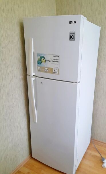 soyuducu islemis: Б/у Двухкамерный LG Холодильник цвет - Белый