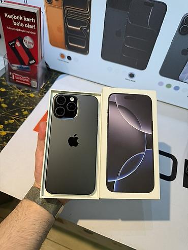 IPhone 16 Pro Max, 256 GB, Graphite lalafo.az -da IPhone 16 Pro Max, 256 GB, Graphite