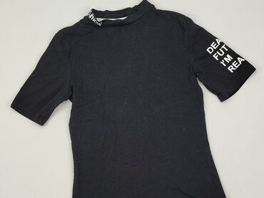 bluzki koszulowe damskie czarne: Блуза жіноча, Terranova, M, стан - Дуже гарний