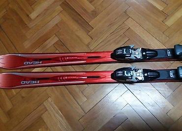 Oprema za skijanje: Head carve skije sa vezovima - Brend/model: Head (crveni karving — 1