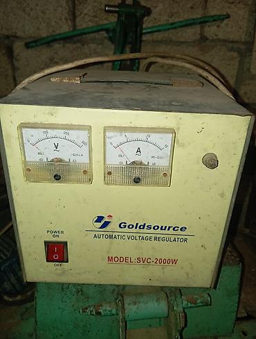 lazer svarka aparati: Goldsource Automatic Voltage Regulator – Model: SVC-2000W - Güc — 1