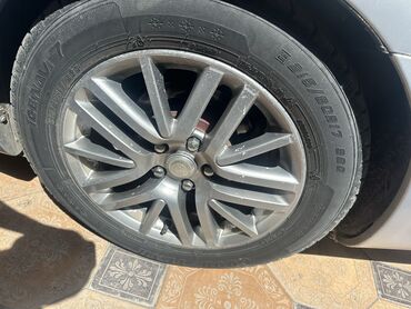 диск для матиз: Литые Диски R 17 Toyota, Комплект, отверстий - 4, Б/у