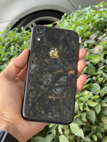 бу телефоны в бишкеке айфон: IPhone Xr, Колдонулган, 64 ГБ, Кара, 88 %