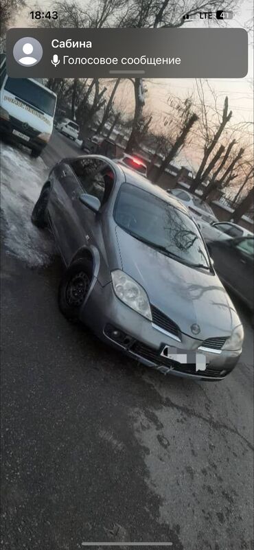 Nissan: Nissan Primera: 2003 г., 2 л, Автомат, Газ