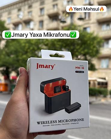 Audio: Jmary simsiz yaxa mikrofonları – yeni məhsul seriyası Model — 2