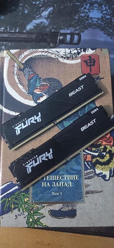тико буфер: Оперативная память (RAM) для ПК, Б/у, Kingston Fury, 16 ГБ, DDR4, 3200 МГц — 1