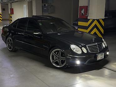 mersedes e class: Mercedes-Benz E-класс AMG: 2004 г., 5 л, Автомат, Бензин, Седан — 9