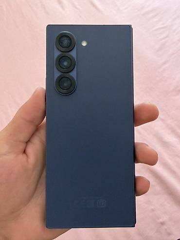 pad 6: Samsung Galaxy Z Fold6, Б/у, 512 ГБ, цвет - Синий, 2 SIM — 2