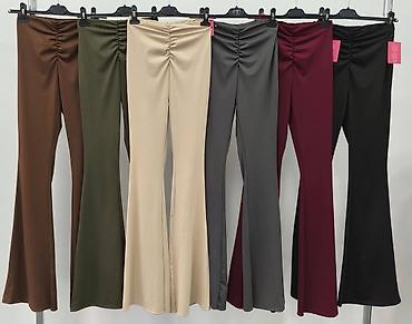 Helanke, biciklistički šortsevi: 🔥Ženske široke helanke sa naborom na zadnjem delu - Model: visok — 9