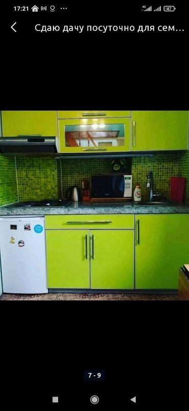 Посуточная аренда домов: 60 м², 3 комнаты, Теплый пол, Евроремонт, Кондиционер — 9