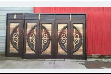 Распашные ворота: Ворота, распашные, откатные, решетки, фермы навесы, отличного at lalafo.kg — 2 Распашные ворота: Ворота, распашные, откатные, решетки, фермы навесы, отличного — 2