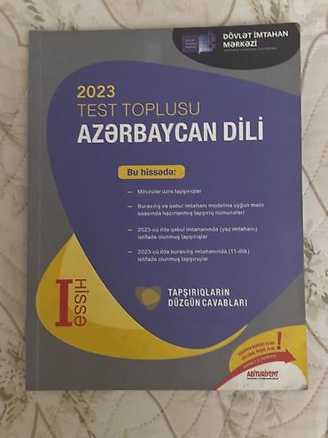 Testlər: Azerbaycan dili test toplusu 2023 — 1