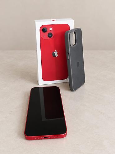 iphone apple 5s: IPhone 13, 128 GB, Qırmızı — 2