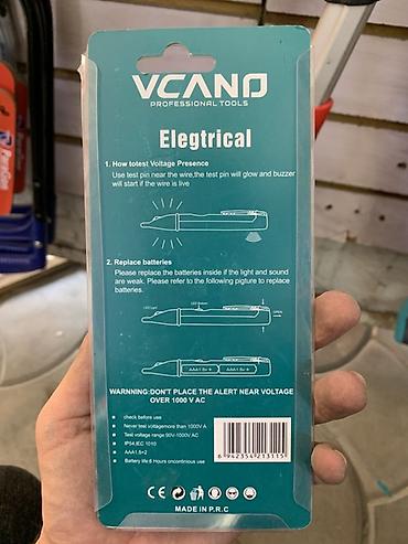 Внутренняя отделка: Бесконтактный индикатор напряжения VCANO (Professional Tools) - — 2