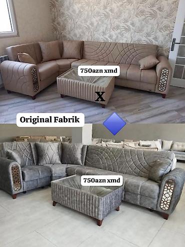 divan olcusu: Yeni, Künc divan, Qonaq otağı üçün, Açılan — 1