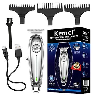 sns makinesi: Professional Trimmer Kemei 1949 - 1 Sürətli - 7000RPM / 1400MAH - 180 — 6