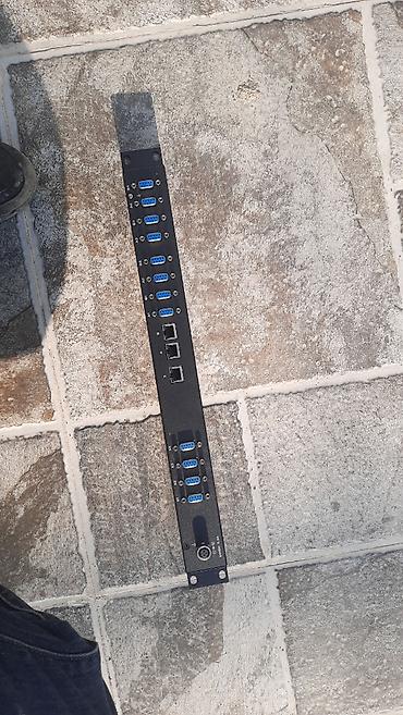 Elektronika: Aker Solutions – RS‑232/Serial Paylayıcı və Şəbəkə Keçid Paneli (1U — 2