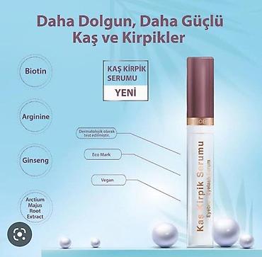 daş vallar: Kaş-Kirpik Serumu – daha dolğun və daha güclü qaş və kipriklər üçün — 1