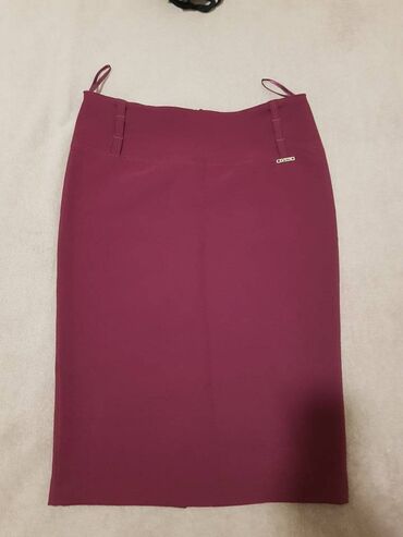 kilt suknja: L (EU 40), Mini, bоја - Bordo