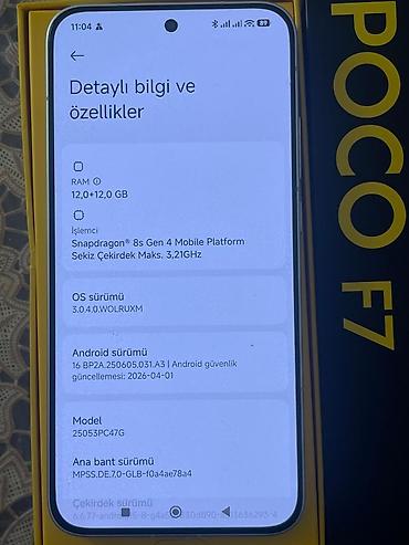f7 pro: Poco F7, 512 GB — 1