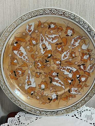 samovar cay: Çay dəsti, rəng - Qızılı, Farfor — 3