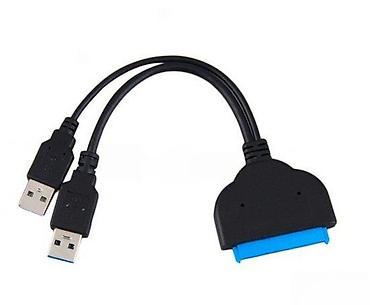 USB 3.0 NA SATA 22PIN 7+15 ADAPTER EKSTERNI HDD HARD DISK | Filip -