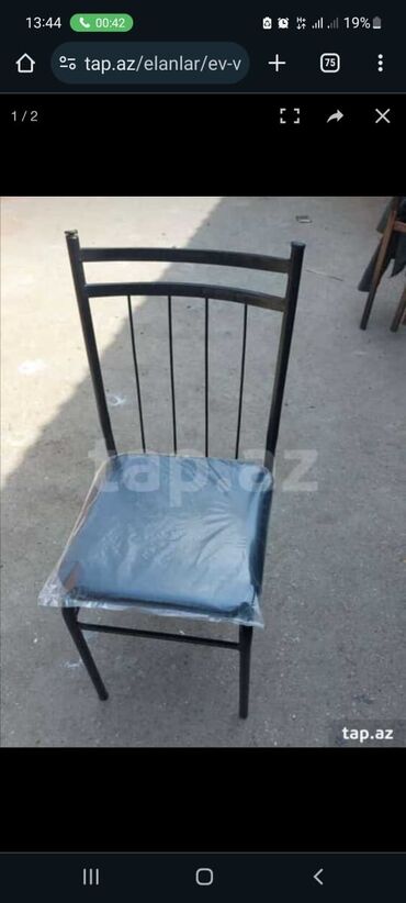 Bağ, çöl oturacaqları: Yeni, Sadə stul, Taxta, Azərbaycan — 9
