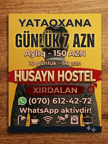 комната аренда: *HUSAYN HOSTEL KHIRDALAN* /HOSTEL/GÜNDƏLİK EV/AYLIQ EV/KİRAYƏ EV — 10