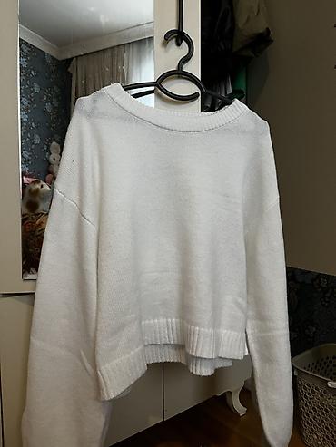 cins paltar: Sviter, S, M, L, rəng - Ağ — 1