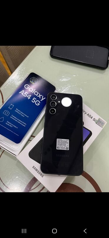 Apple iPhone: Samsung Galaxy A54 5G, 128 GB, rəng - Qara, Sensor