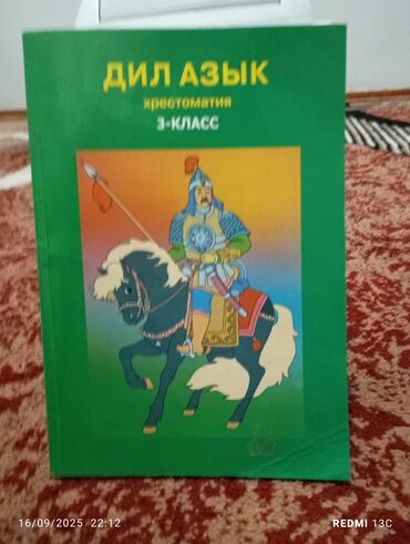 китеп алиппе: Кыргызская литература, 3 класс, Б/у