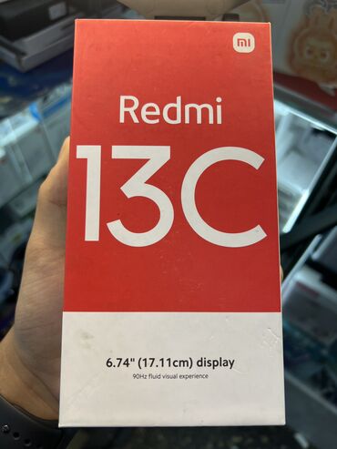 редми 13 чехол: Redmi, Redmi 13C, Жаңы, 256 ГБ, түсү - Жашыл