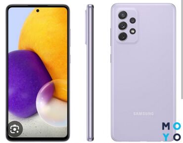 Мобильные телефоны и аксессуары: Samsung A70, Б/у, 128 ГБ, цвет - Голубой, 2 SIM