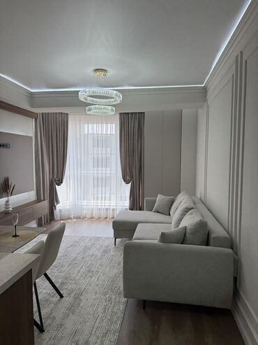 дешевые квартиры в оше: 2 комнаты, 52 м², Элитка, 5 этаж, Дизайнерский ремонт