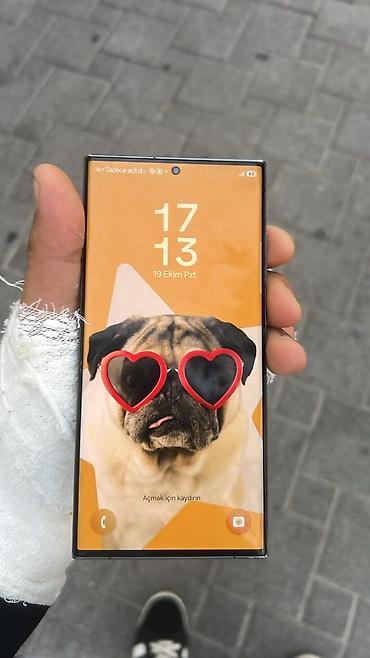 dinamiklər sony: Samsung Galaxy S23 Ultra, rəng - Yaşıl, Qırıq — 1