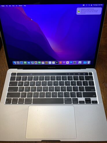 ноутбук macbook pro: Ультрабук, Apple, 8 ГБ ОЗУ, Apple M1 Pro, 13.5 ", Б/у, Для работы, учебы, память SSD