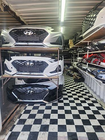 Бампер Hyundai, Б/у, Оригинал