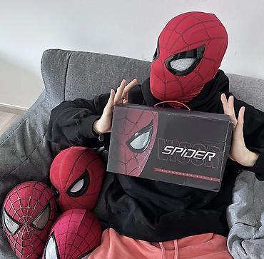 tech flecee: Маска «Spider» (Superhero Movie) — полноразмерный шлем в стиле — 2