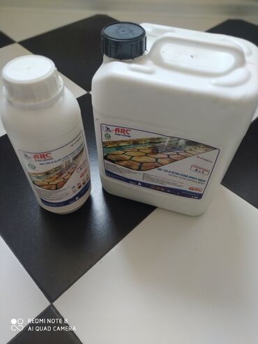 377 elan | MƏIŞƏT MƏHSULLARI: Epoxsi resin ULTRA KRISTAL 5 litir