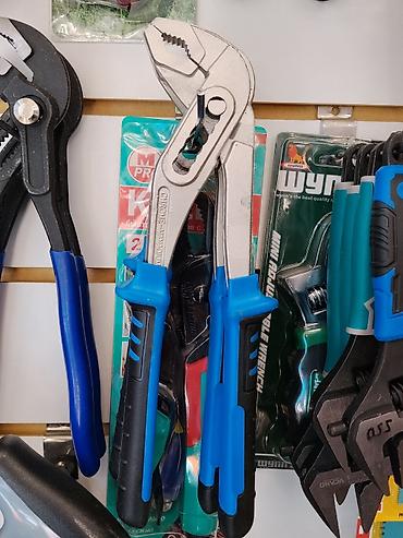 ключ балонный: Регулируемые клещи-гаечный ключ (water pump pliers) - Тип — 1