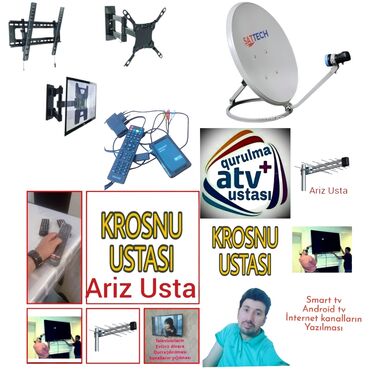 баку недвижимость: Krosnu ustası Kanalların yığılması Televizor ustası Televizorların