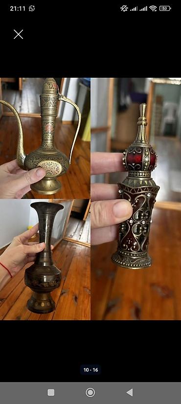 Elektrikli samovar – metal korpuslu, klassik dizayn. Komplektə: -