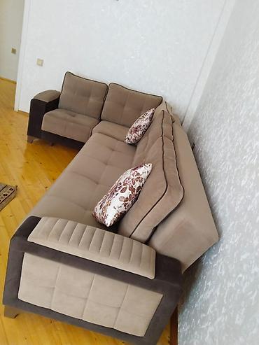 Divanlar: Künc divan, İşlənmiş, Açılan, Bazalı, Parça, Çatdırılma yoxdur — 2