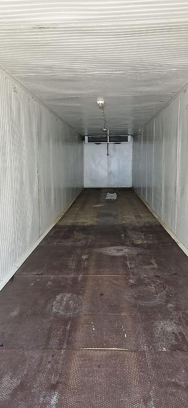 Soyuducu avadanlığı: Sənaye soyuducu kamera (modul tipli) Konteynr soyuducu. Olçü: 12x2m — 4